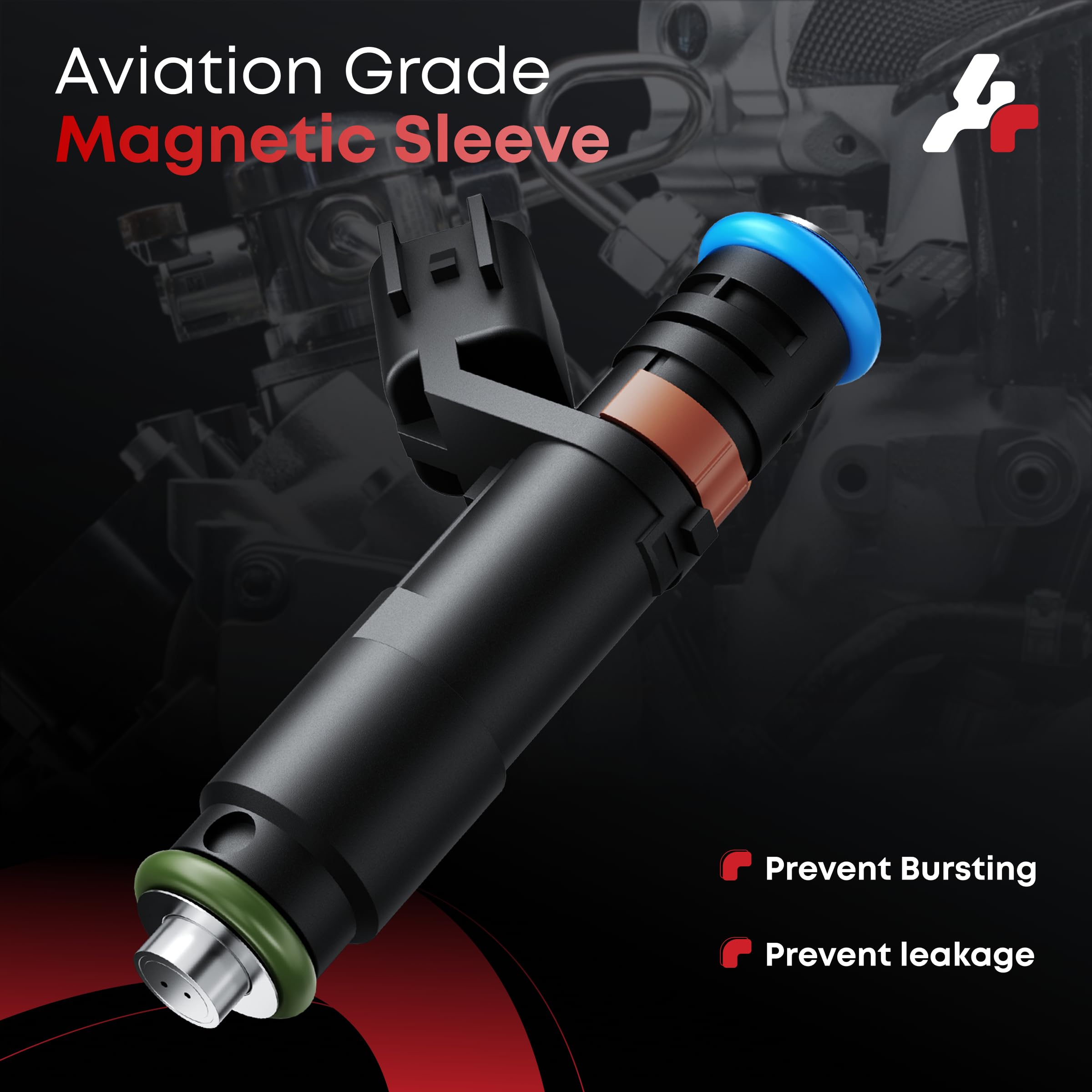 Ford Expedition injector close-up showing durable design for steady performance.