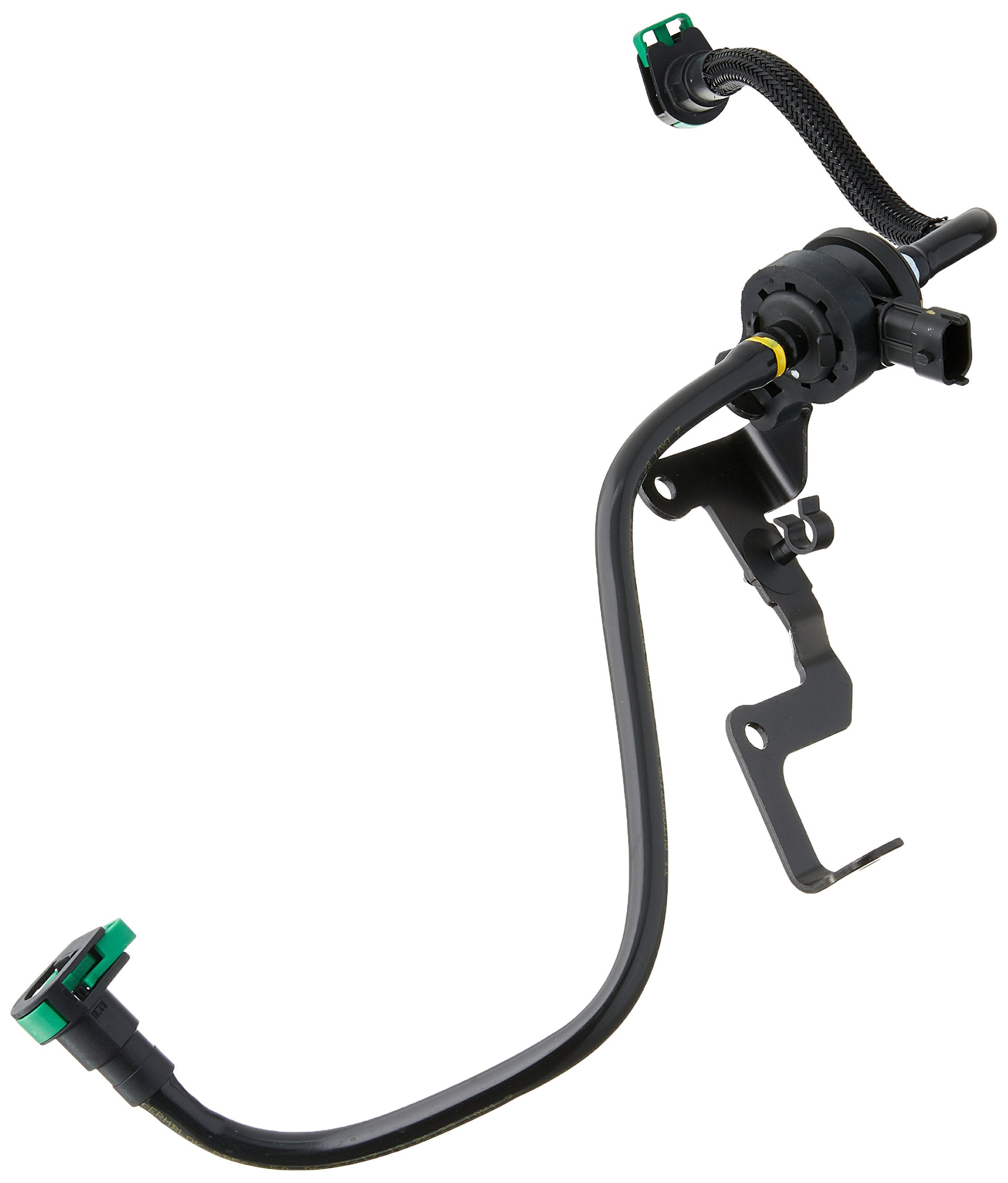 Ford Genuine BV6Z-9D289 purge solenoid in black, designed for reliable evap system control