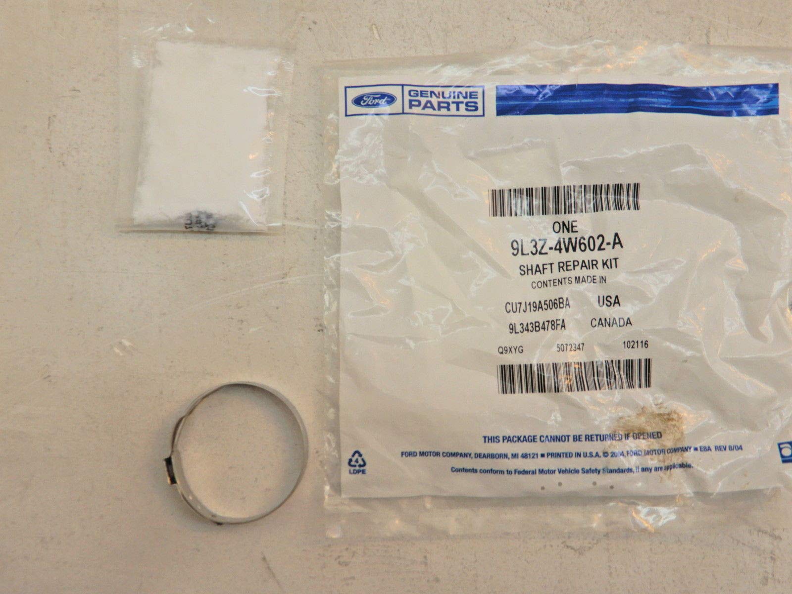 Ford drive shaft boot repair kit 9L3Z4W602A for reliable CV axle maintenance