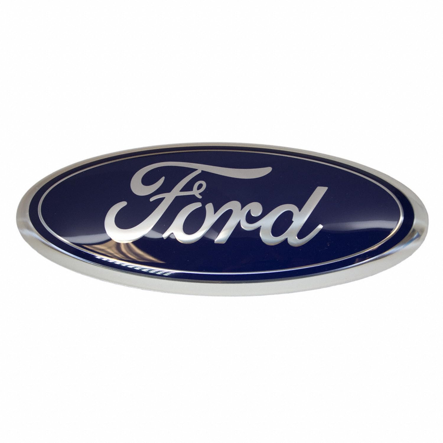 Genuine Ford OEM badge packaging aids easy identification and replacement.