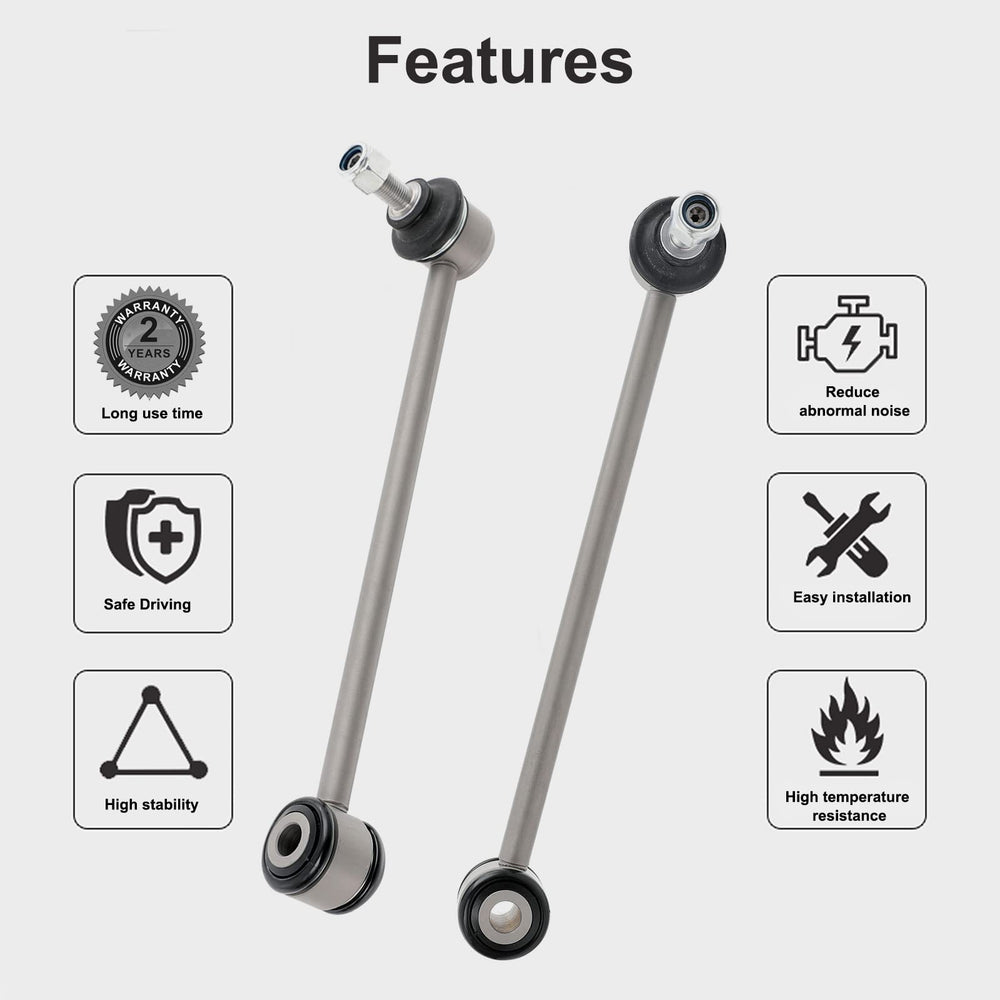 FORDECO jeep wrangler rear sway bar links durability for off-road reliability.