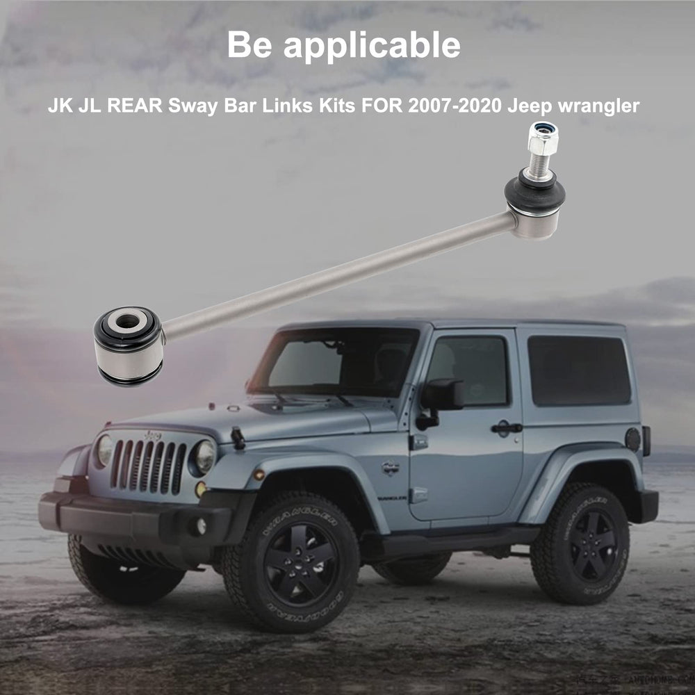 FORDECO jeep wrangler rear sway bar links installation tools aid quick mounting.