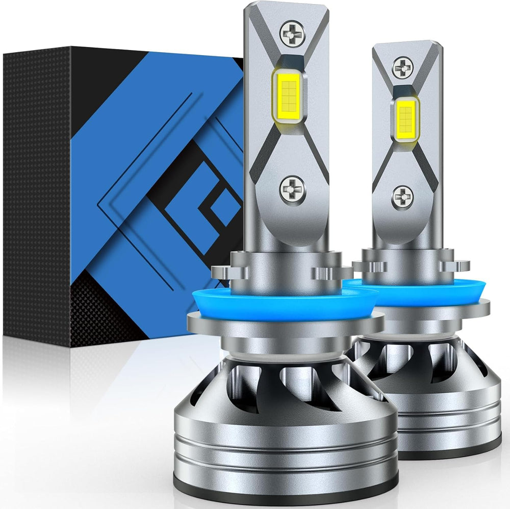 FORENNER H11 LED bulb delivers ultra-bright 6500K illumination for improved night visibility
