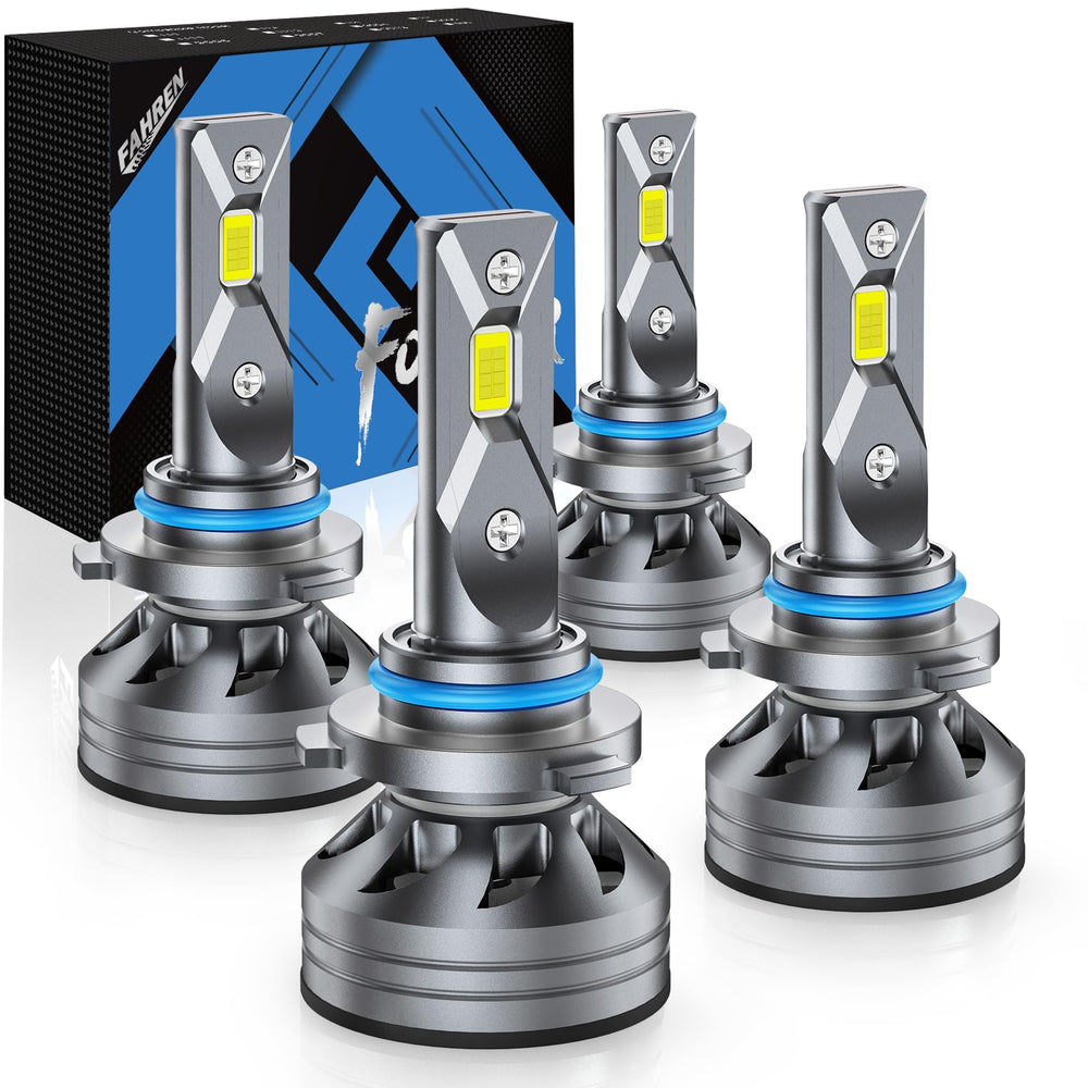 FORENNER 9005HB3 LED beam bulb provides bright night visibility