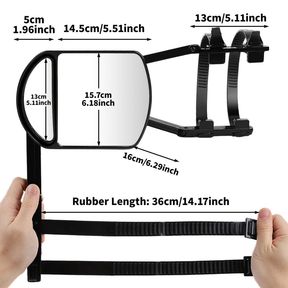 ForestSource tow mirror assembly kit for quick OEM-style upgrade