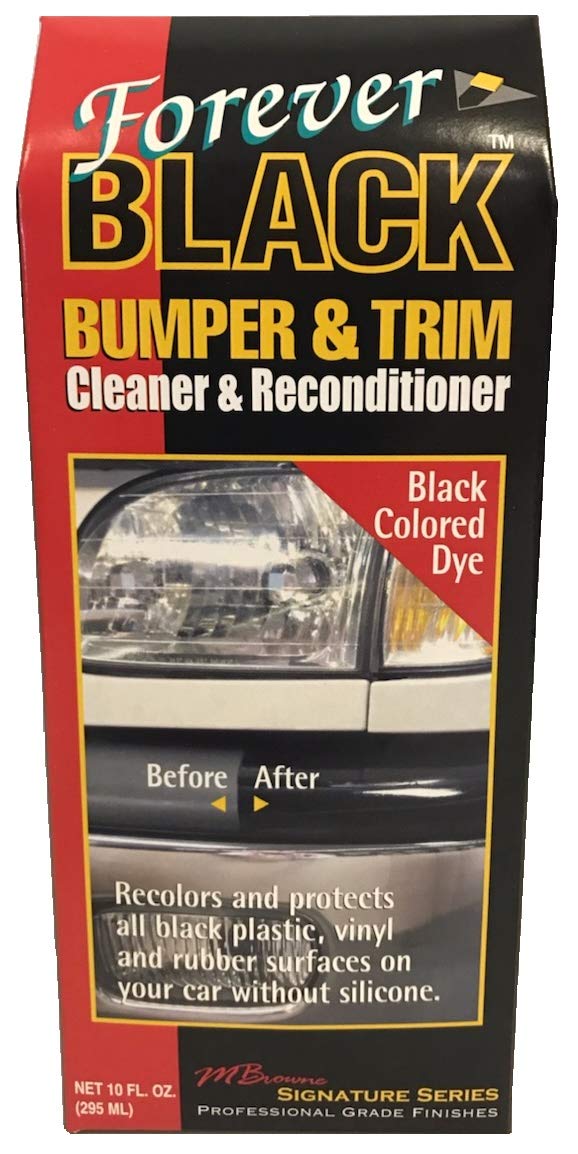Forever Black Cleaner concentrate bottle highlights quick, effective cleaning before recoloring