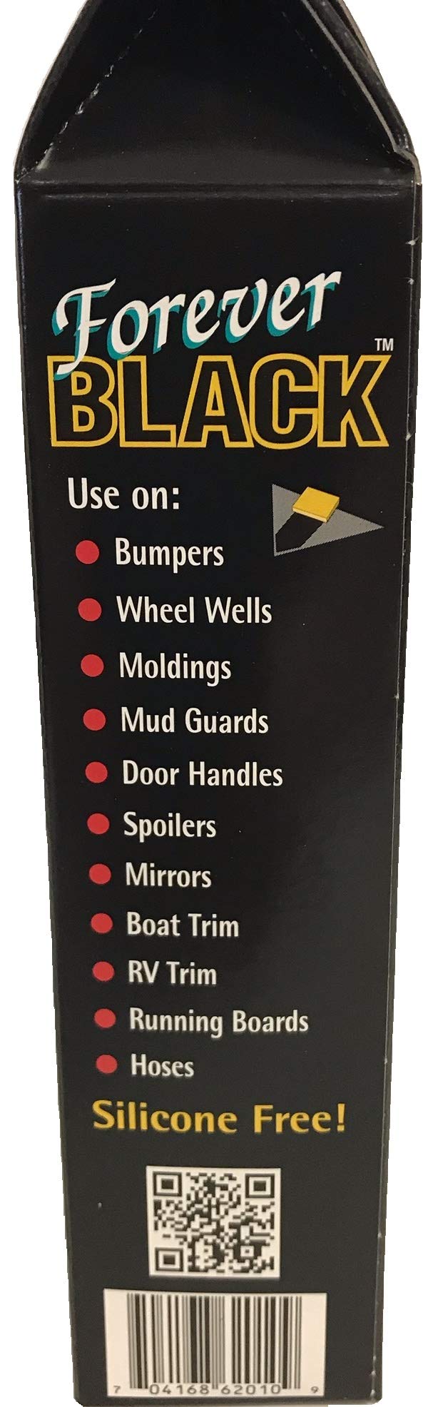 Forever Black protection image illustrating UV resistance and dust-free appearance