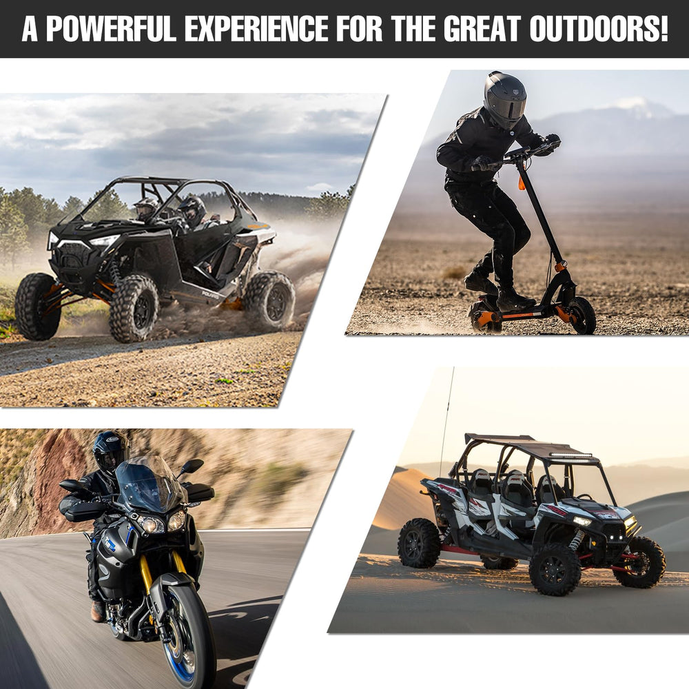 Forgetyo YTX20L-BS suitable for motorcycles, ATVs, UTVs, snowmobiles, and more