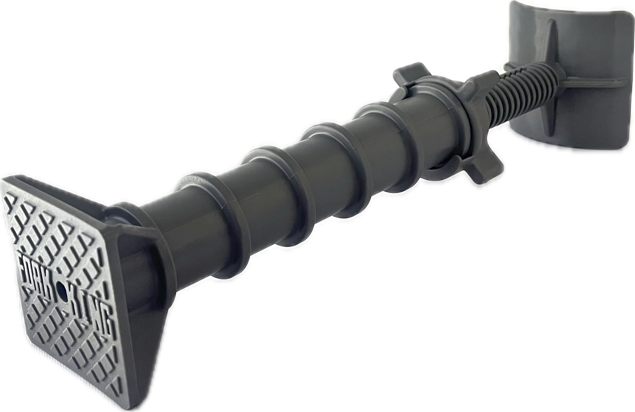 Fork-King transport safety prevents tyre twisting and strap loosening.