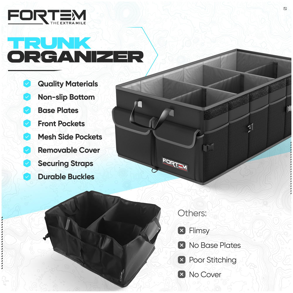 FORTEM trunk organizer is a practical gift idea for car lovers.