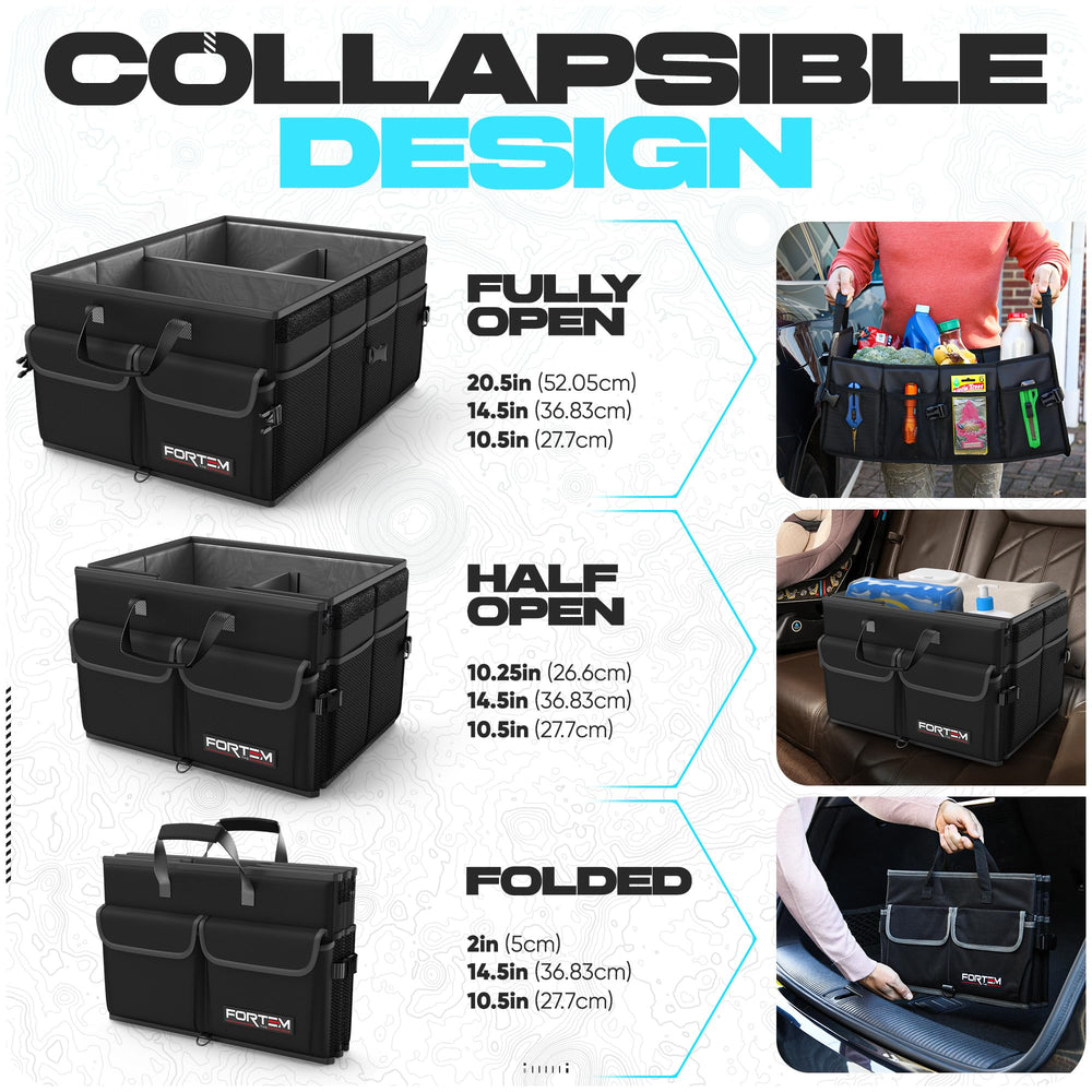 FORTEM features interlocking buckles to connect multiple units.