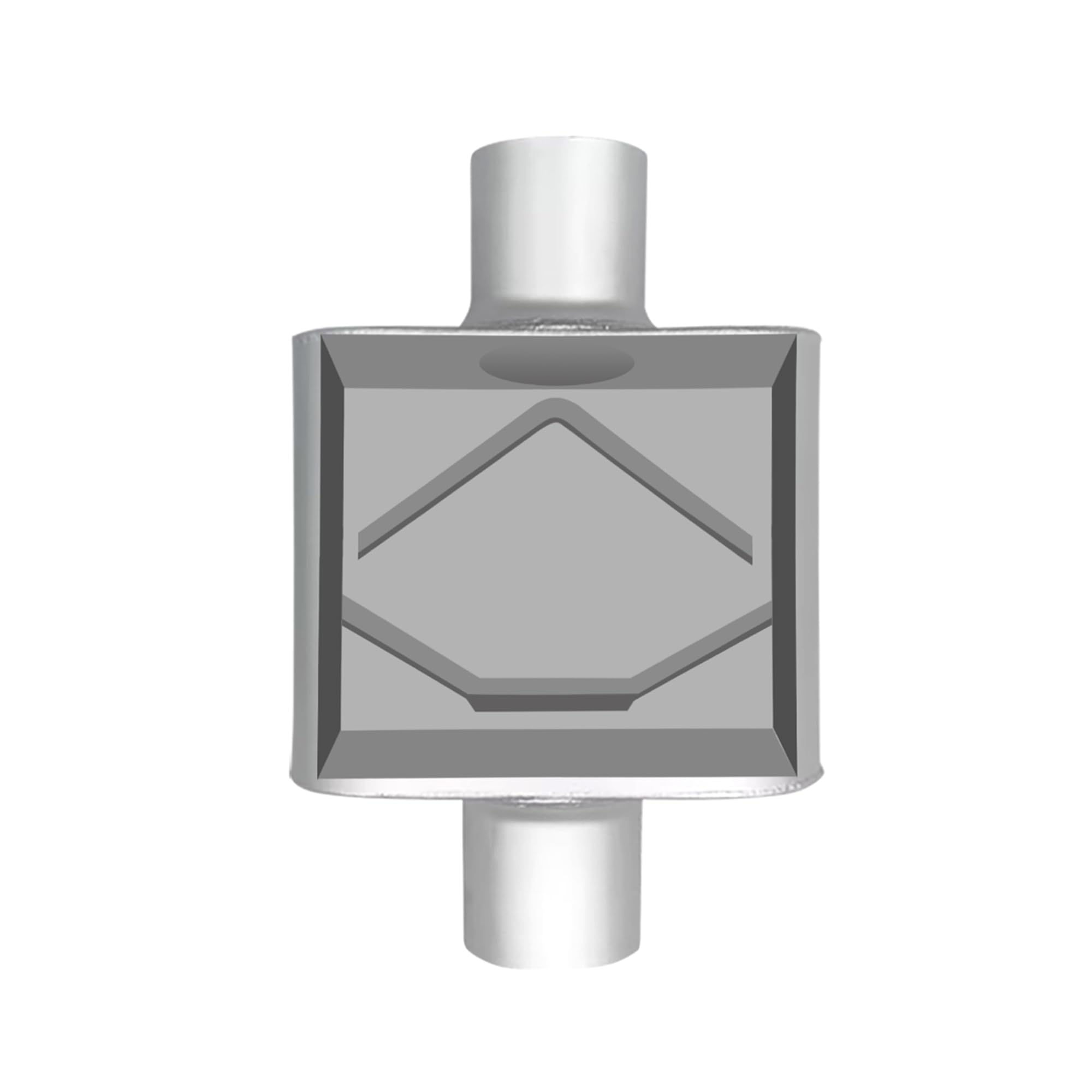 FortisArc universal muffler 2-pack packaging emphasizes convenience and value.