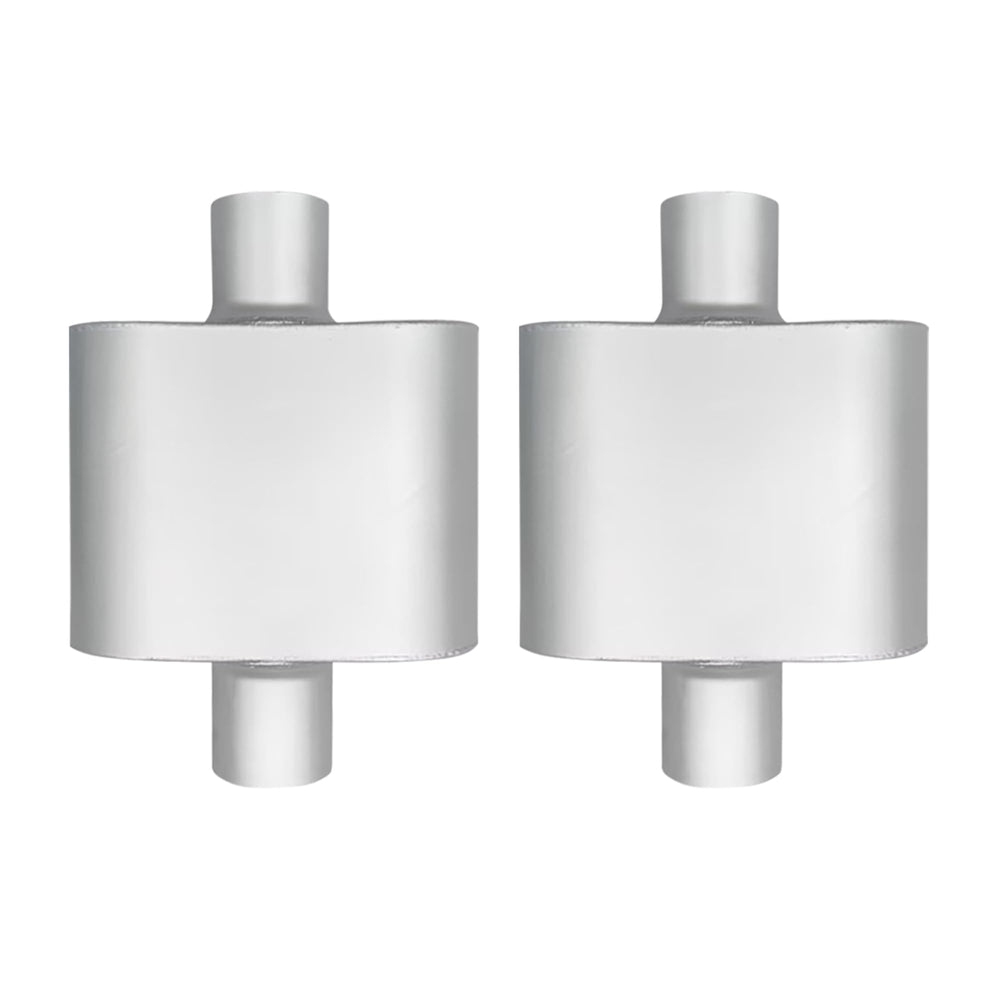 FortisArc universal muffler durability in tough weather thanks to aluminum coating.