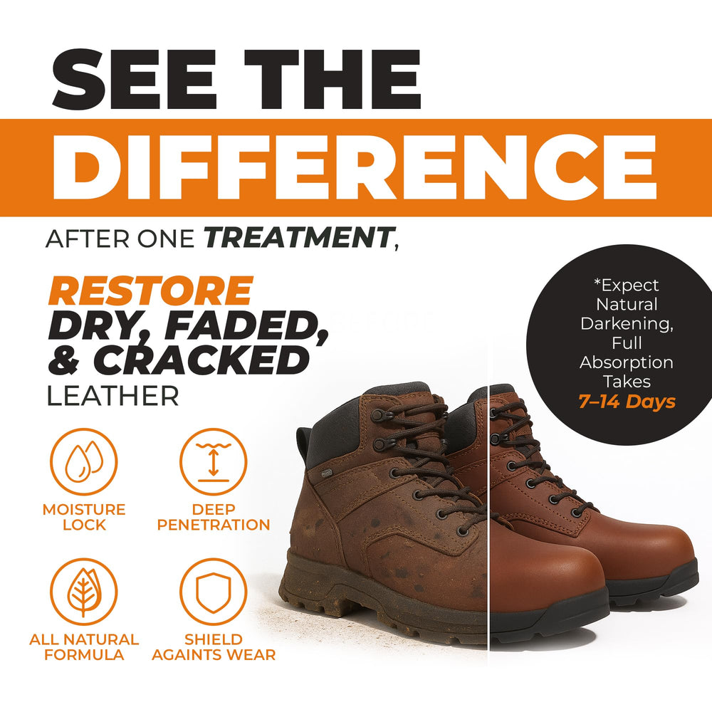 FORTIVO All-Purpose Leather Care Oil for belts, saddles, and bags beyond boots.
