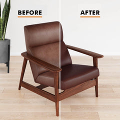 Fortivo Leather Color Restorer revives faded hues on sofas and chairs.