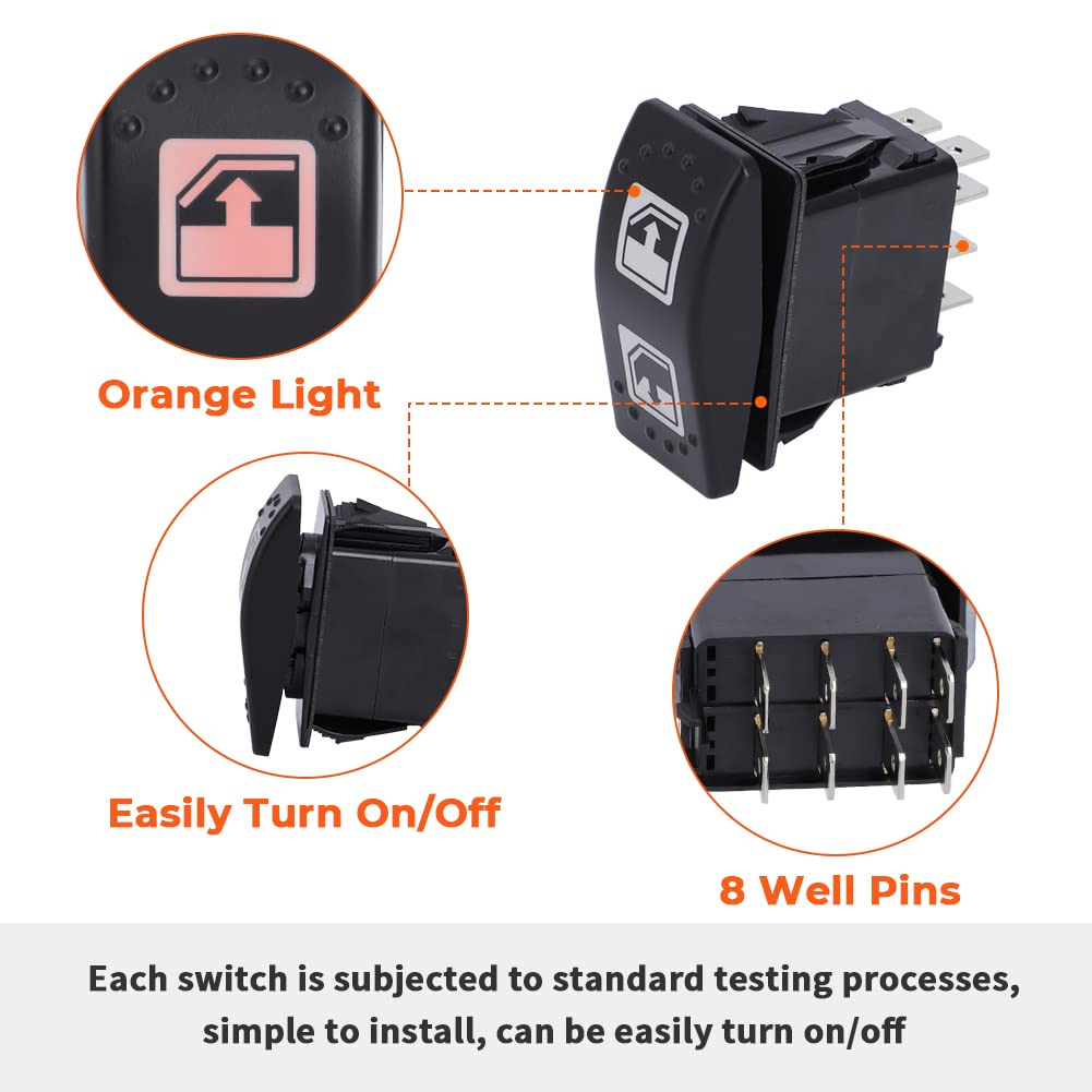Foruly Defender window switch undergoing standard quality testing