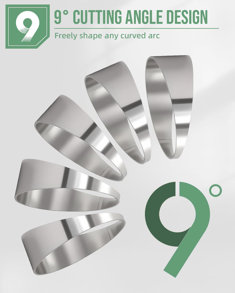 Foruly laser-cut pie cut 2.5in ensures precise welds.