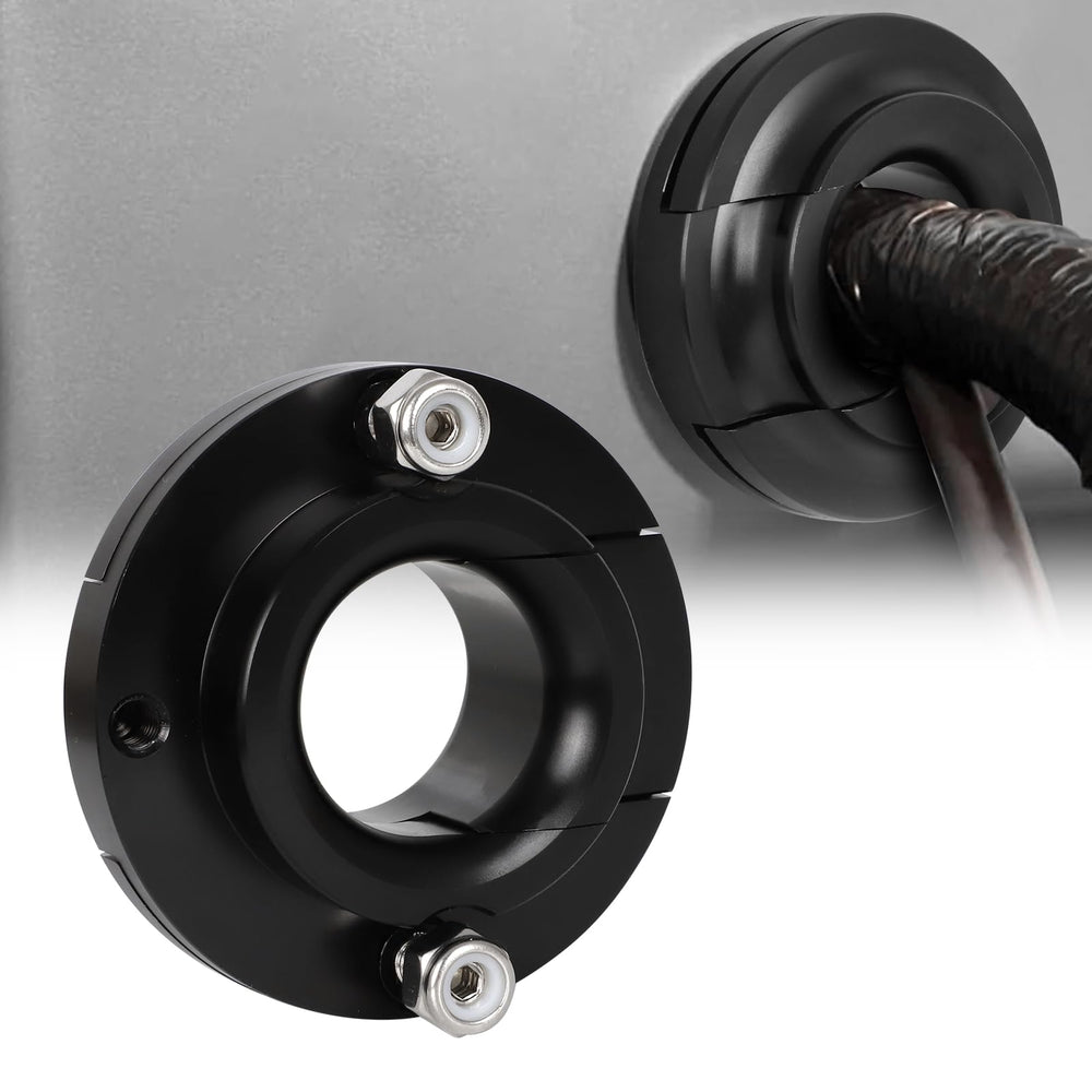 Foruly Terminator X Max firewall pass-through bracket keeps wiring tidy and protected.
