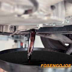 FOSENGOJOE pad placed over drain pan to catch splashes
