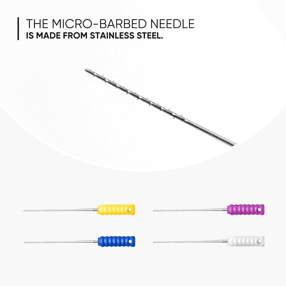 FOSHIO decon needle pen design for comfortable handling.