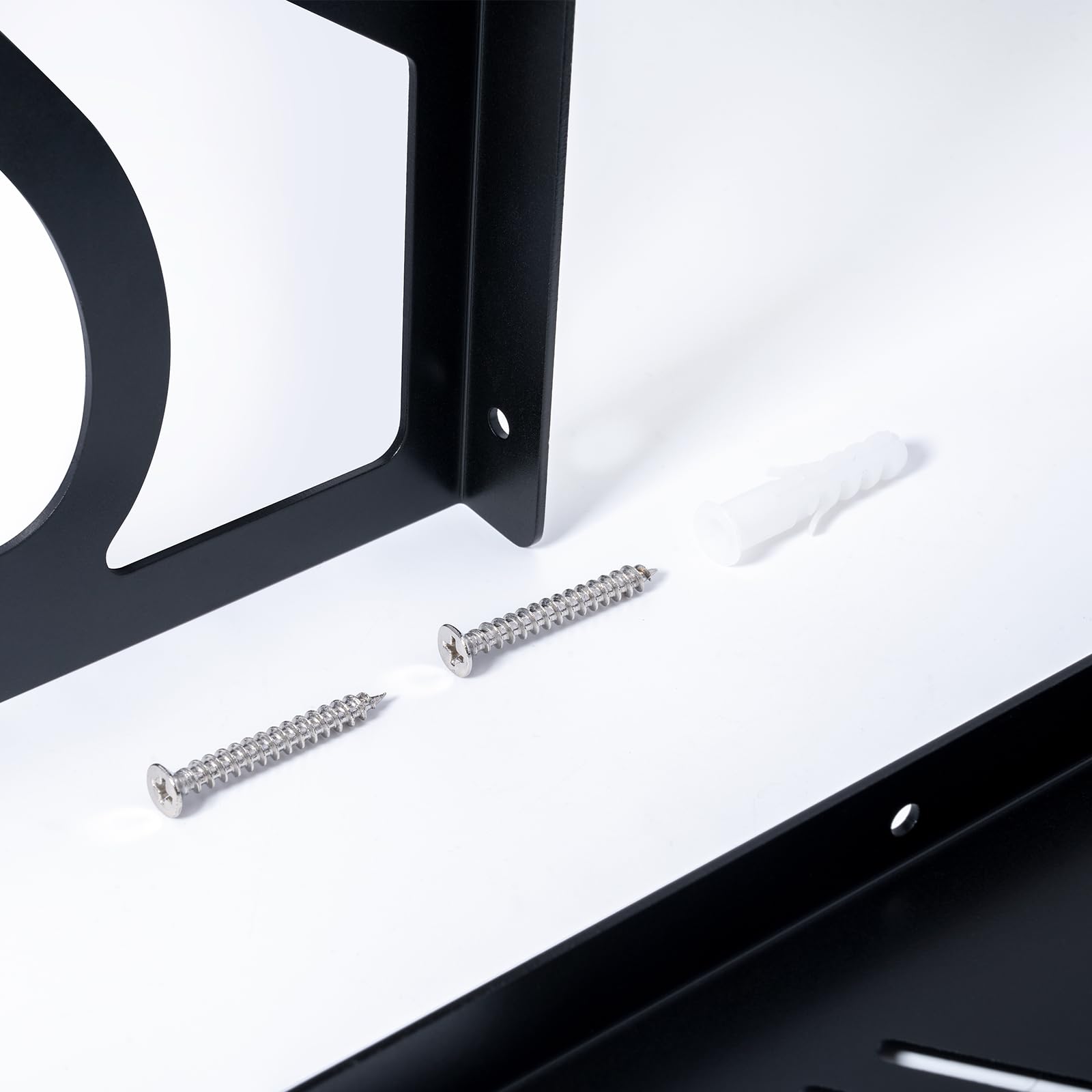FOSHIO metal vinyl holders provide sturdy storage with a durable exterior finish.