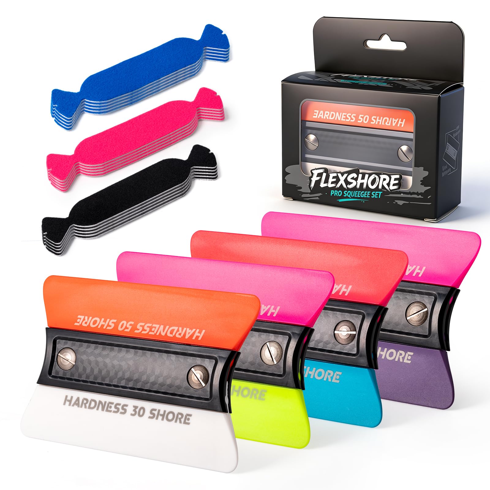 FOSHIO professional wrap tool set ideal for car wraps and window tint