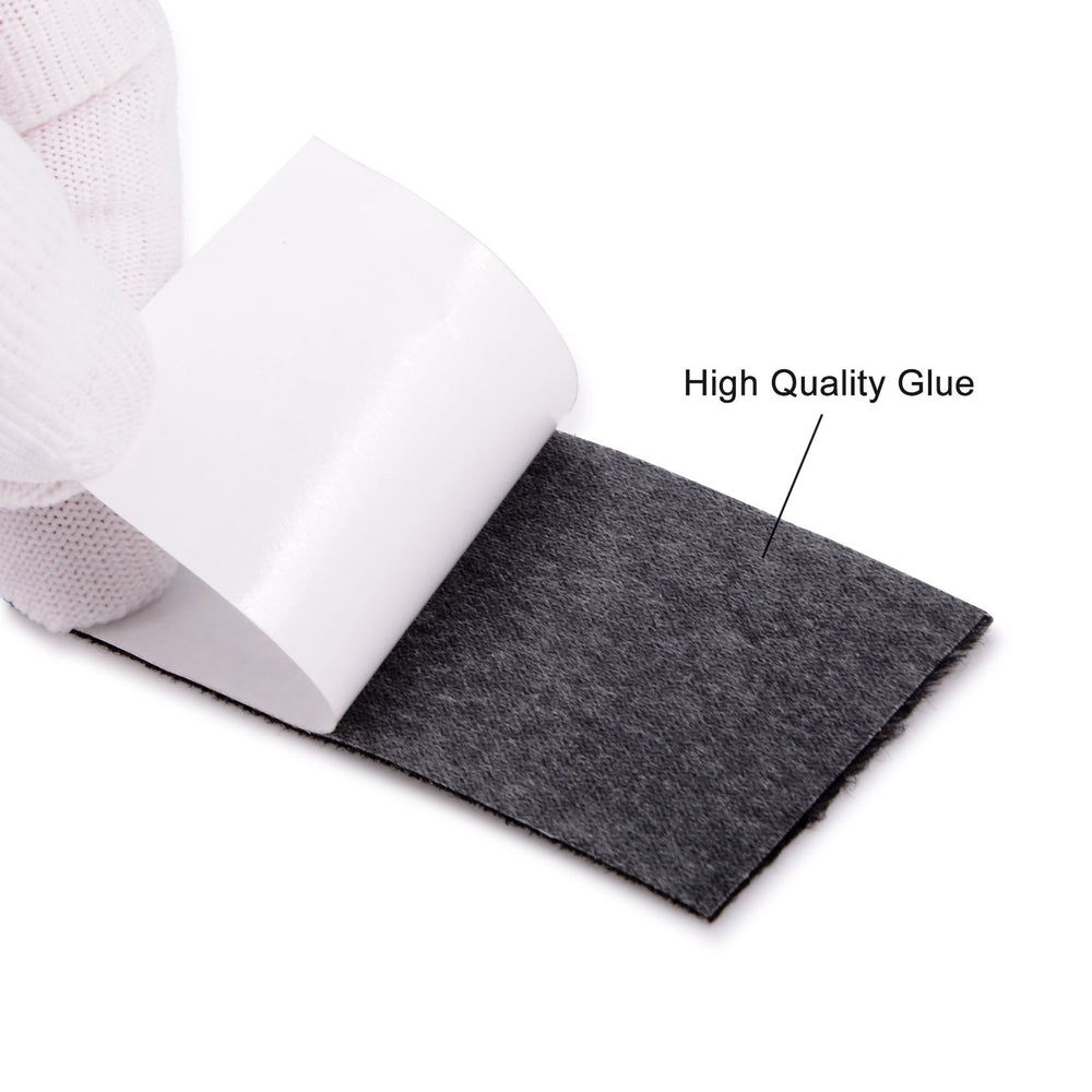 FOSHIO self-adhesive fiber felt backing supports secure squeegee use and scratch protection.