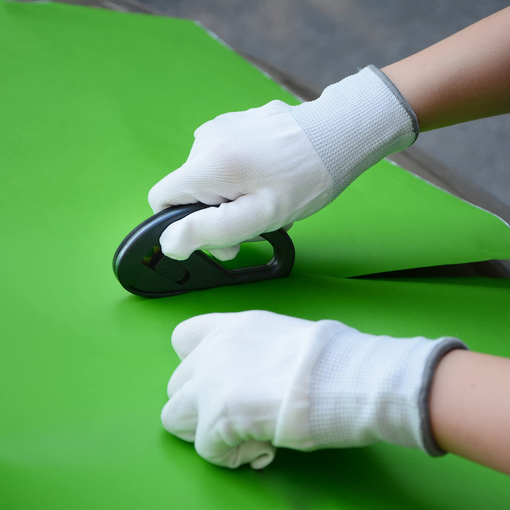 FOSHIO utility knife set safely cuts vinyl and films.