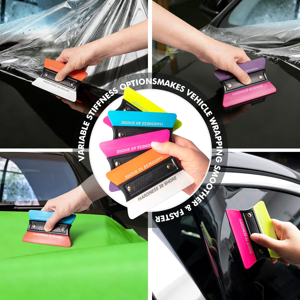 FOSHIO vinyl wrap tools kit for professional-grade installations