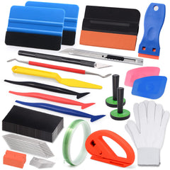 FOSHIO window wrap knife tape 5m for precise contour tracing during installation.