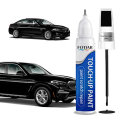 Fotiar Fluid Jet Black 668 bottle pour shows even BMW color match