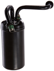Four Seasons 33513 accumulator front view showing compact A/C component for improved system reliability