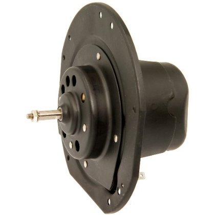 Four Seasons Trumark 35587 blower motor without wheel side view, durable replacement for auto climate control