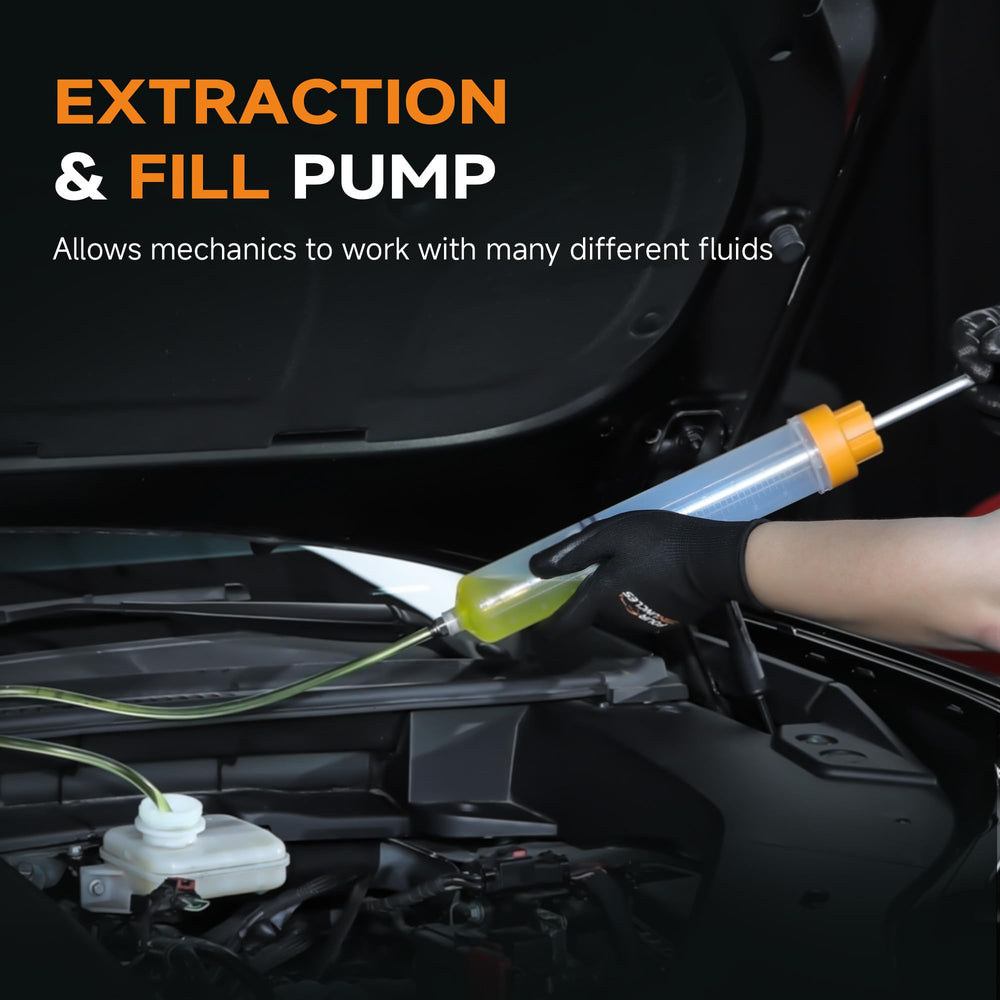 FOUR UNCLES fluid extractor versatile across boats and vehicles.