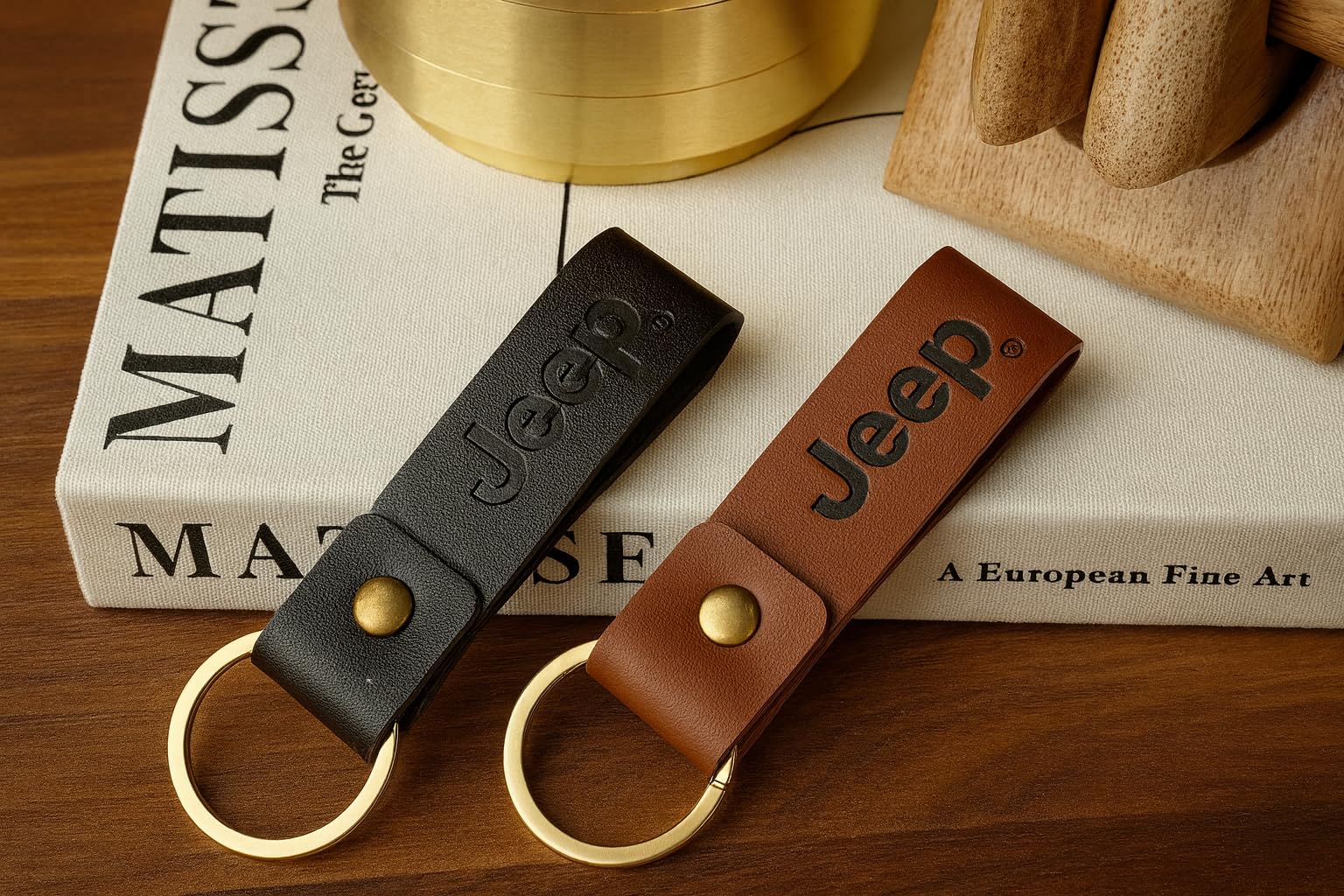 FOUR WHEEL BEAST official Jeep merch keychain in premium packaging