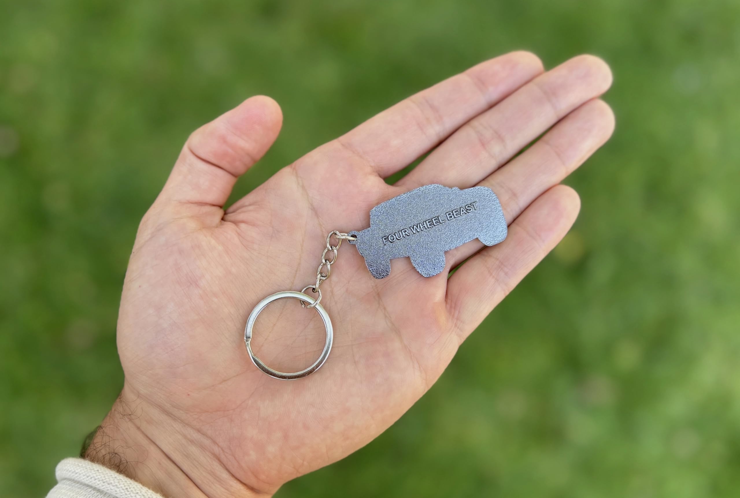 FOUR WHEEL BEAST keychain fits multiple Ram models