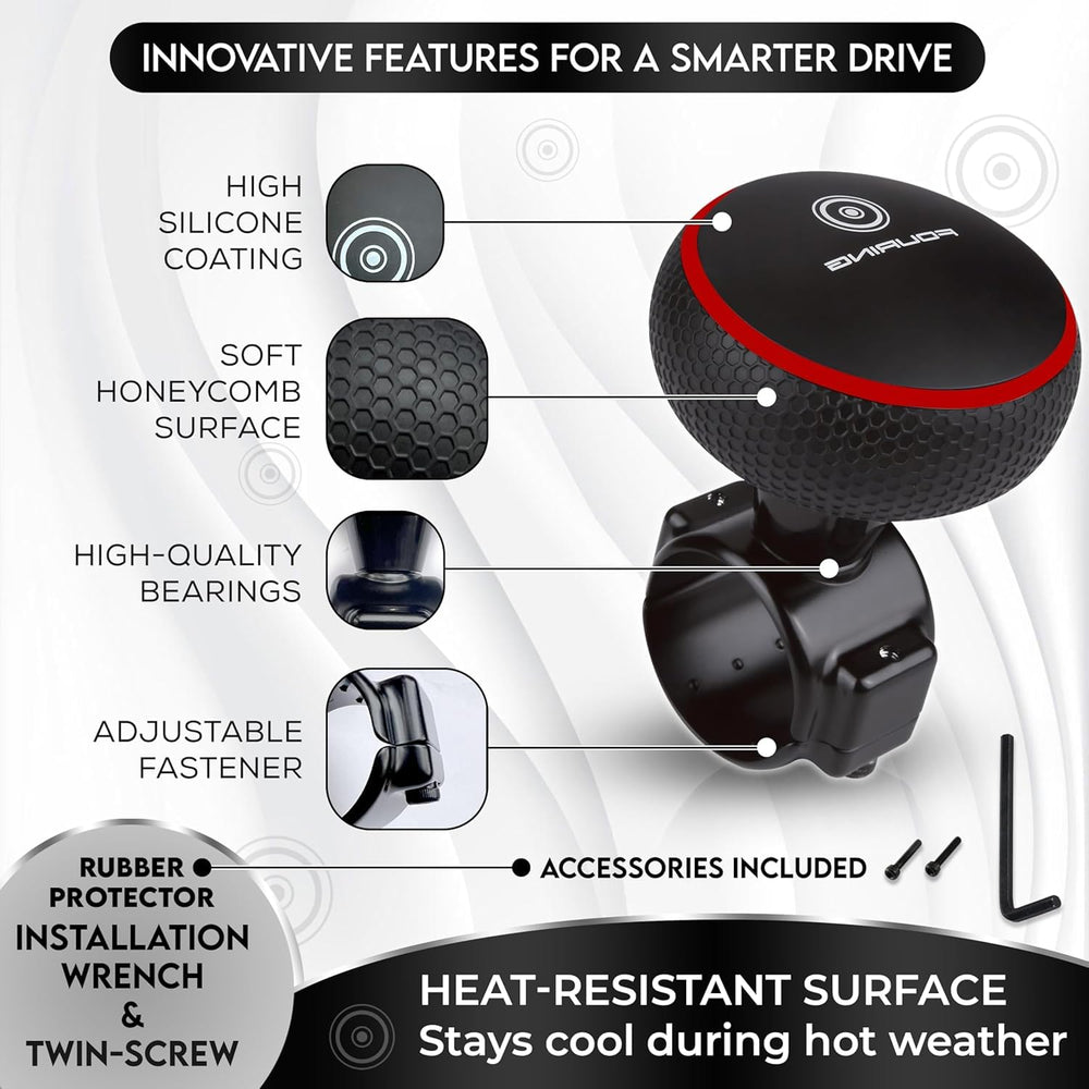 FOURING BL knob offers universal fit for cars, trucks, boats.