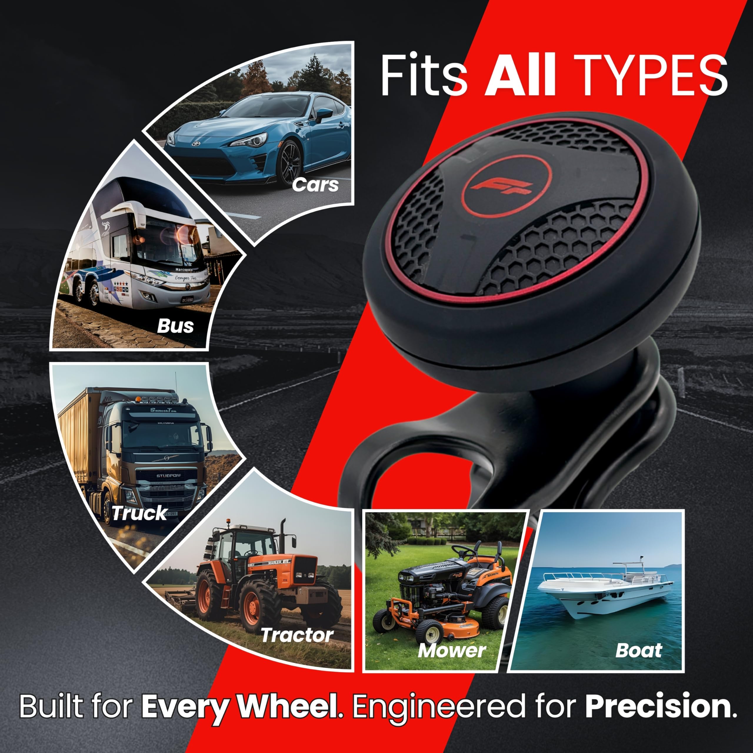 Daily driving comfort with steady control during city and highway use.