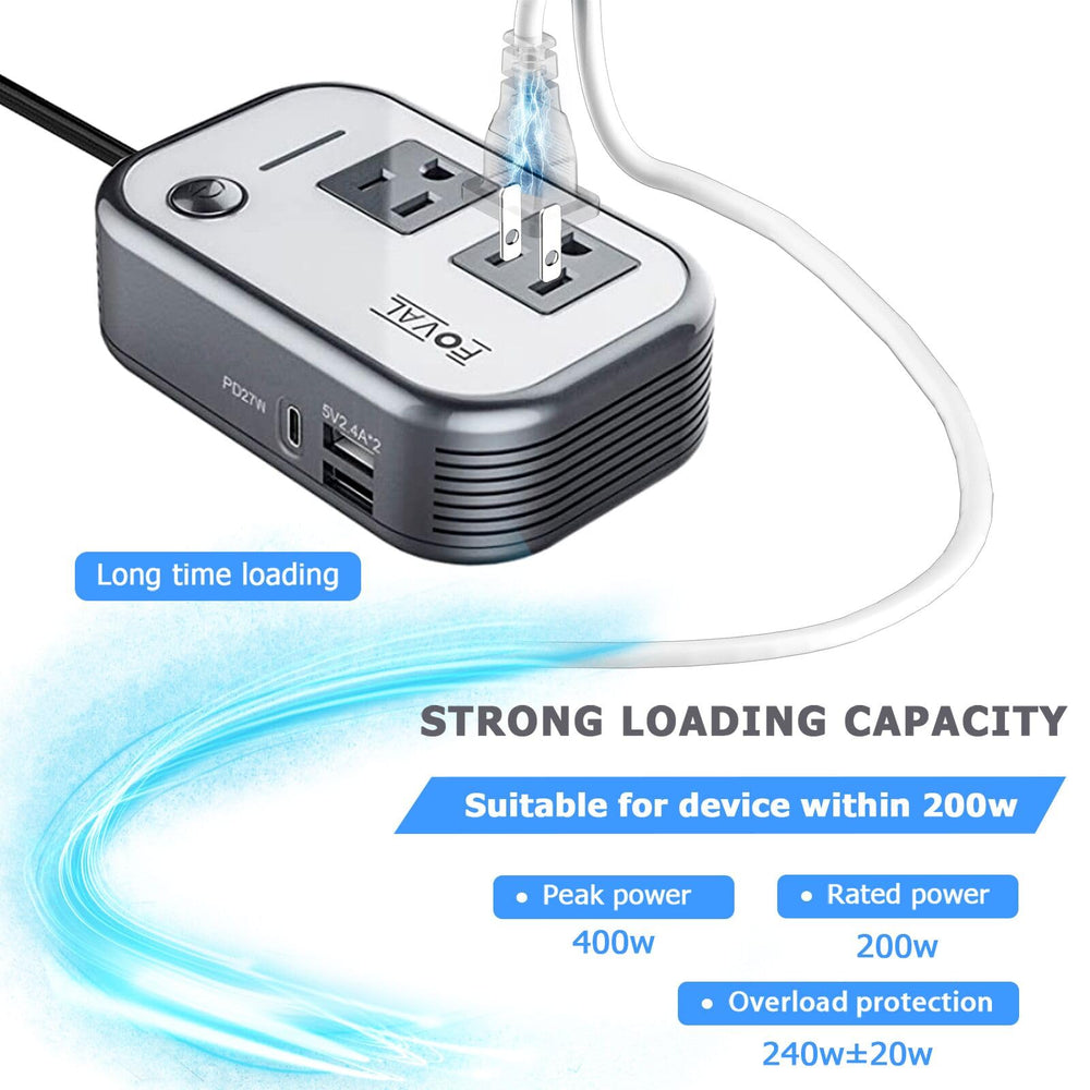 FOVAL 27W PD USB-C port close-up for fast charging