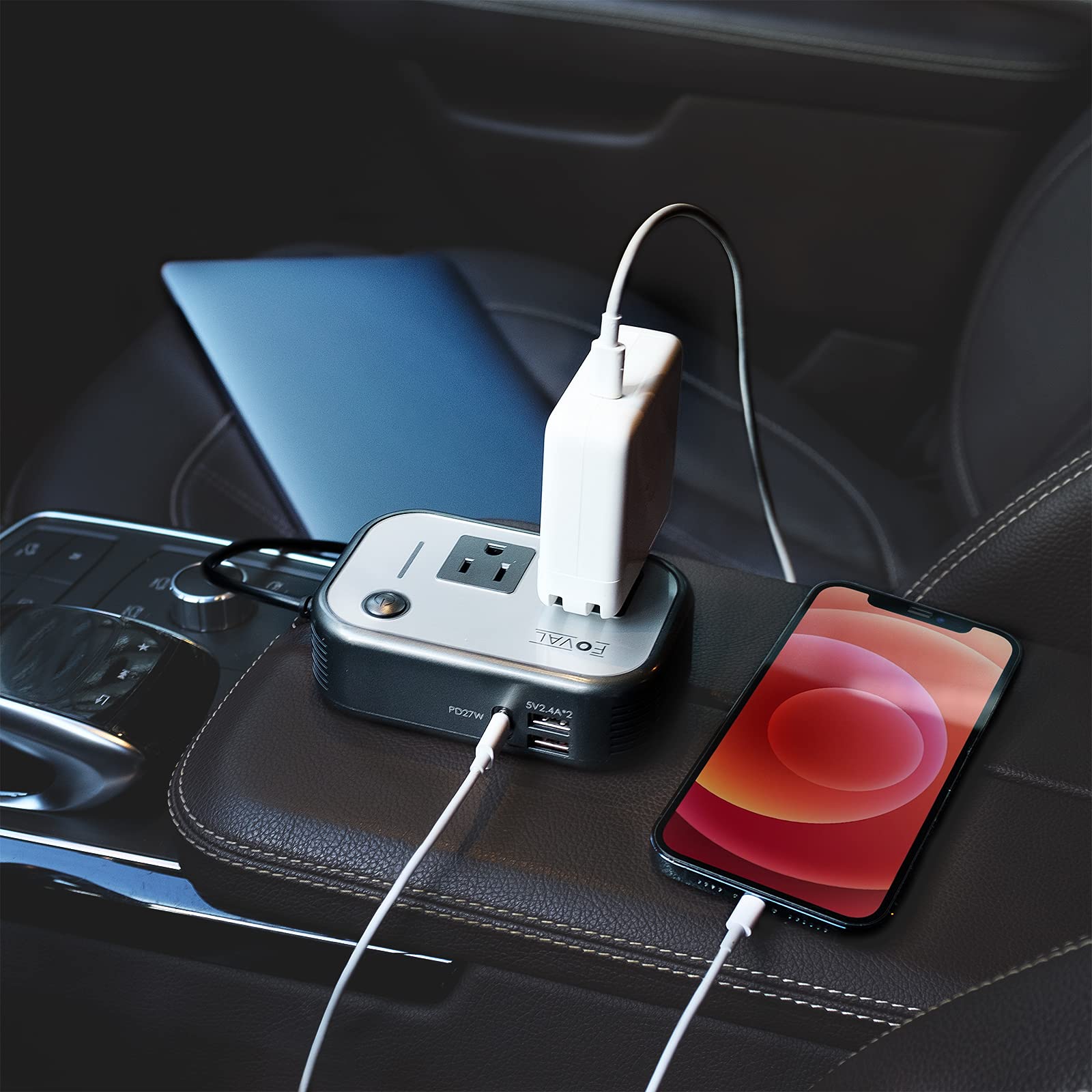 FOVAL compact, lightweight inverter fits in small spaces