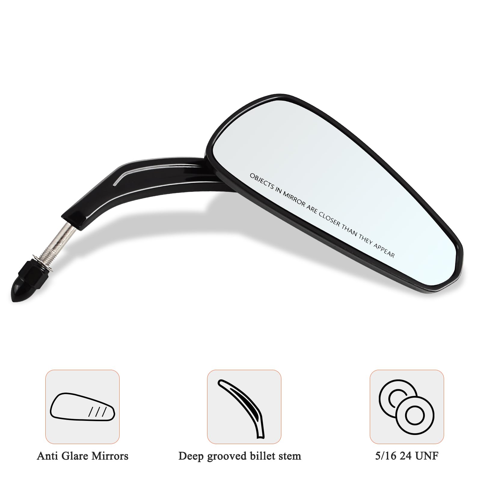 FOVPLUE 360-degree adjustable mirror for customized angles