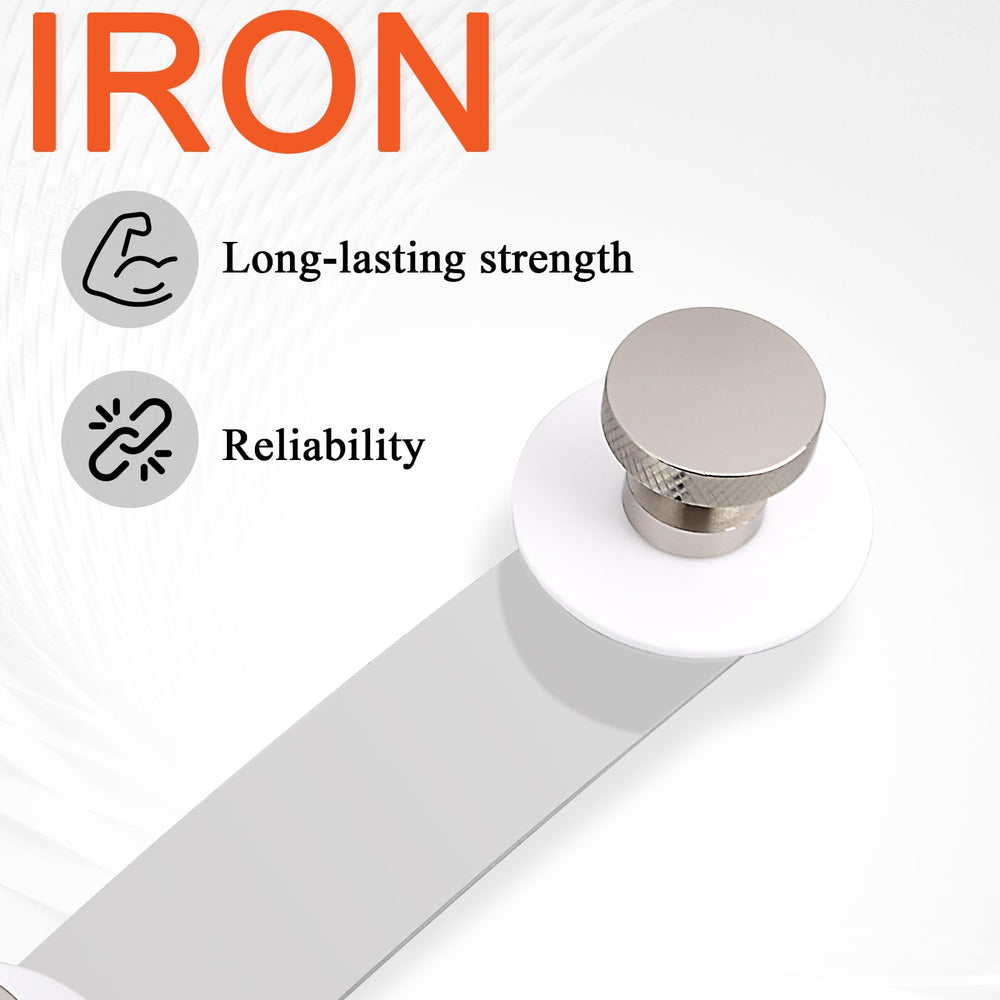 Durable iron construction ensures longevity and reliability on long rides.