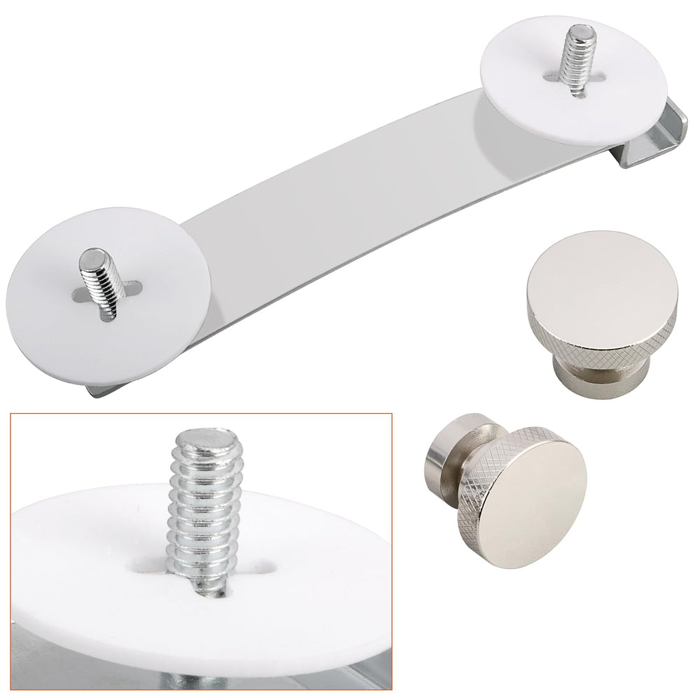 Includes washers to protect fender paint during installation and use.