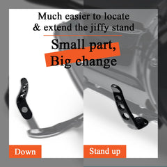 FOVPLUE chrome stand extension shows installation hardware included.