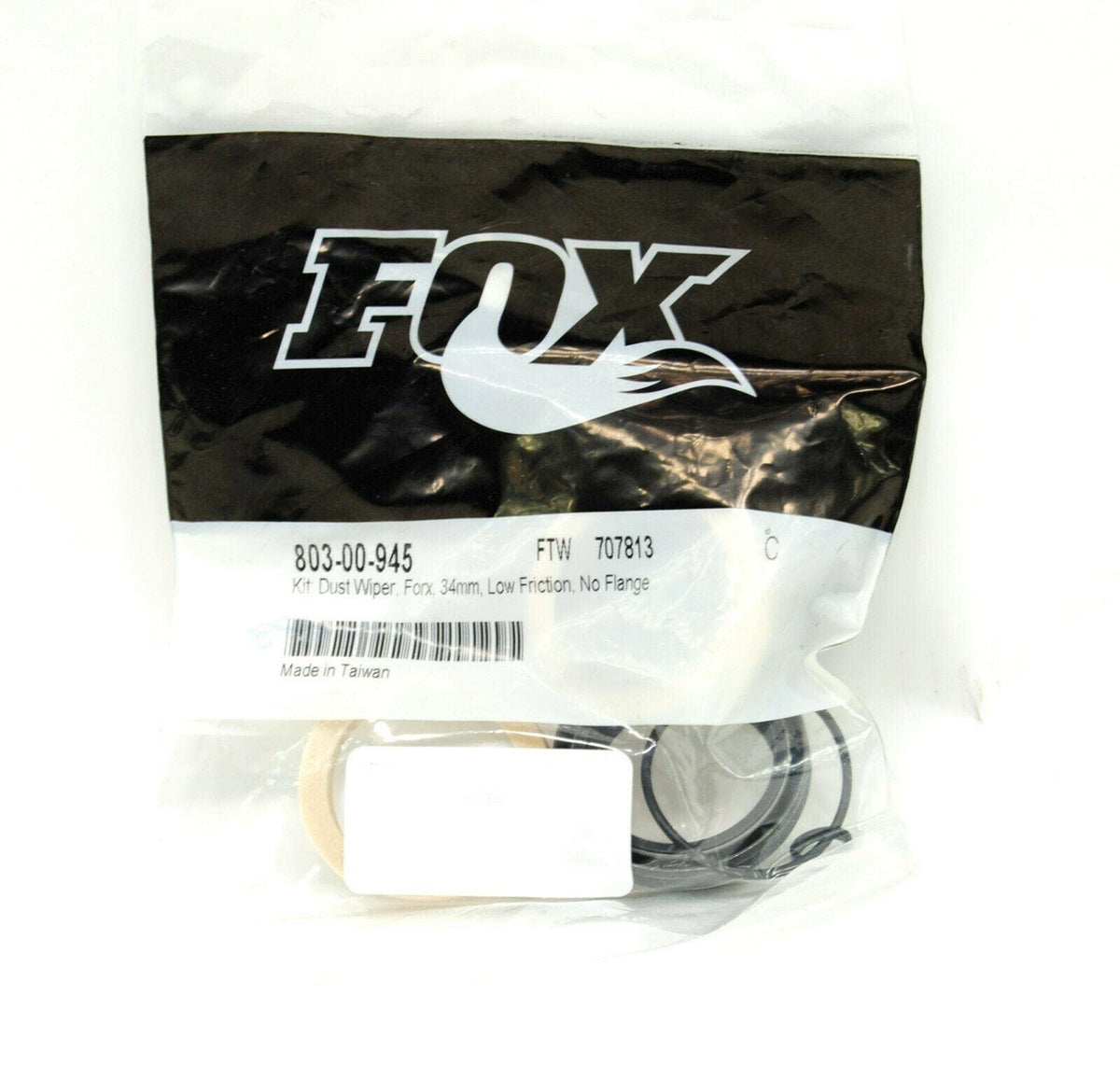 FOX Factory 34mm replacement retainers multicoloured, durable for daily cycling setups.