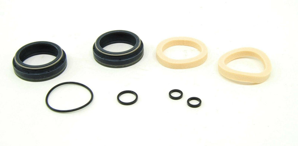 Close-up of multicoloured FOX Factory retainers showing precise compatibility with FOX components.