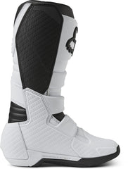 Fox Racing Comp boots outsole close-up with POSITAC grip for durability