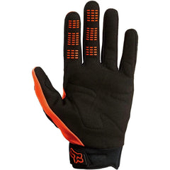 Fox Racing Dirtpaw gloves knuckle coverage close-up highlighting durable off-road protection.