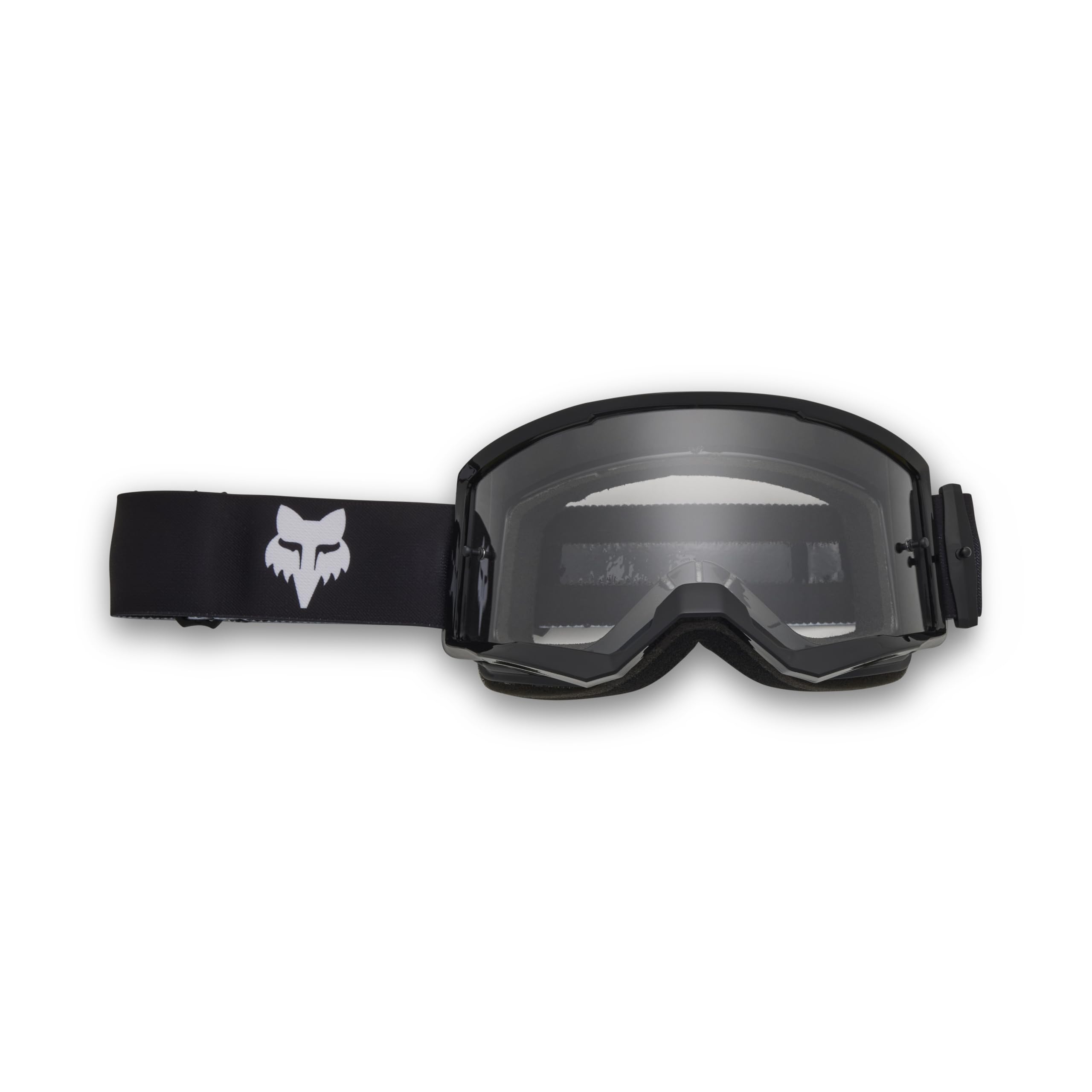 Fox Racing Main Core Goggle front view enhances visibility on track