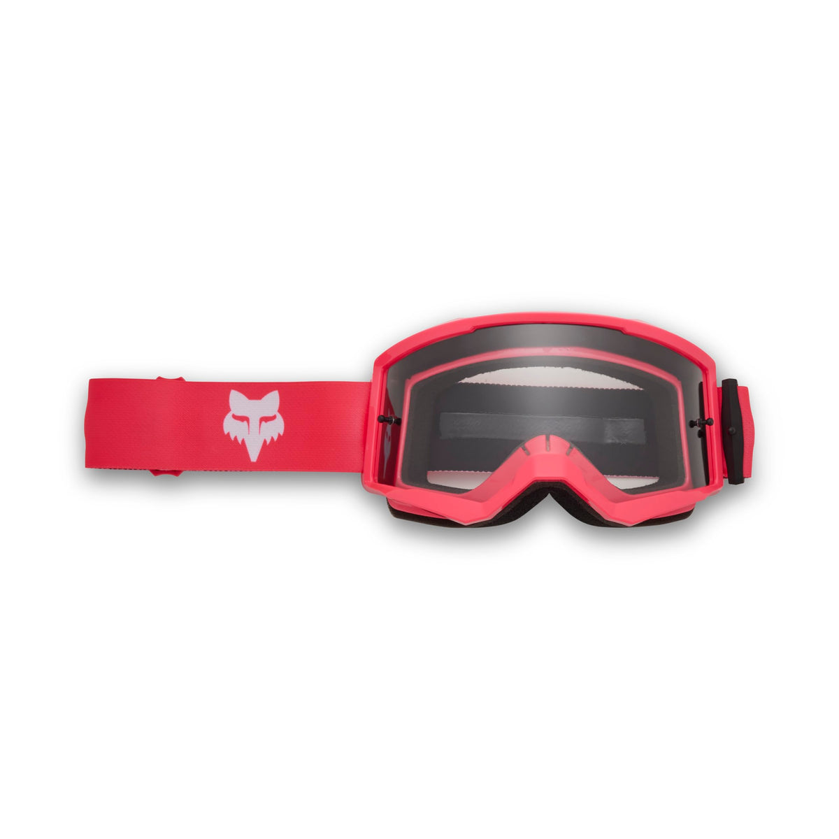 Fox Racing Main Core Goggle pink OS with wide viewport for dirt riding